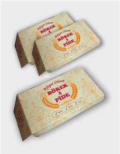 Baskılı Börek Kutusu  BBK-01
