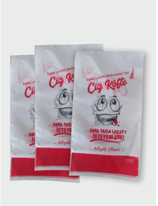 Çiğ Köfte Dürüm Poşeti